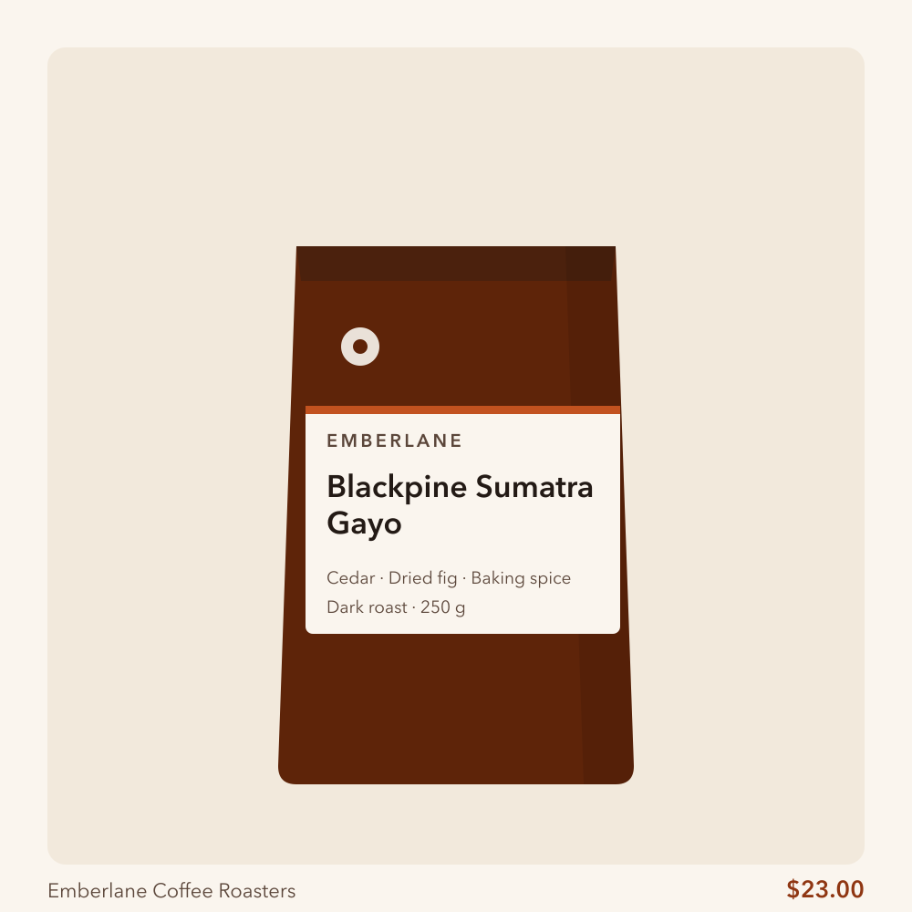 Blackpine — Sumatra Gayo