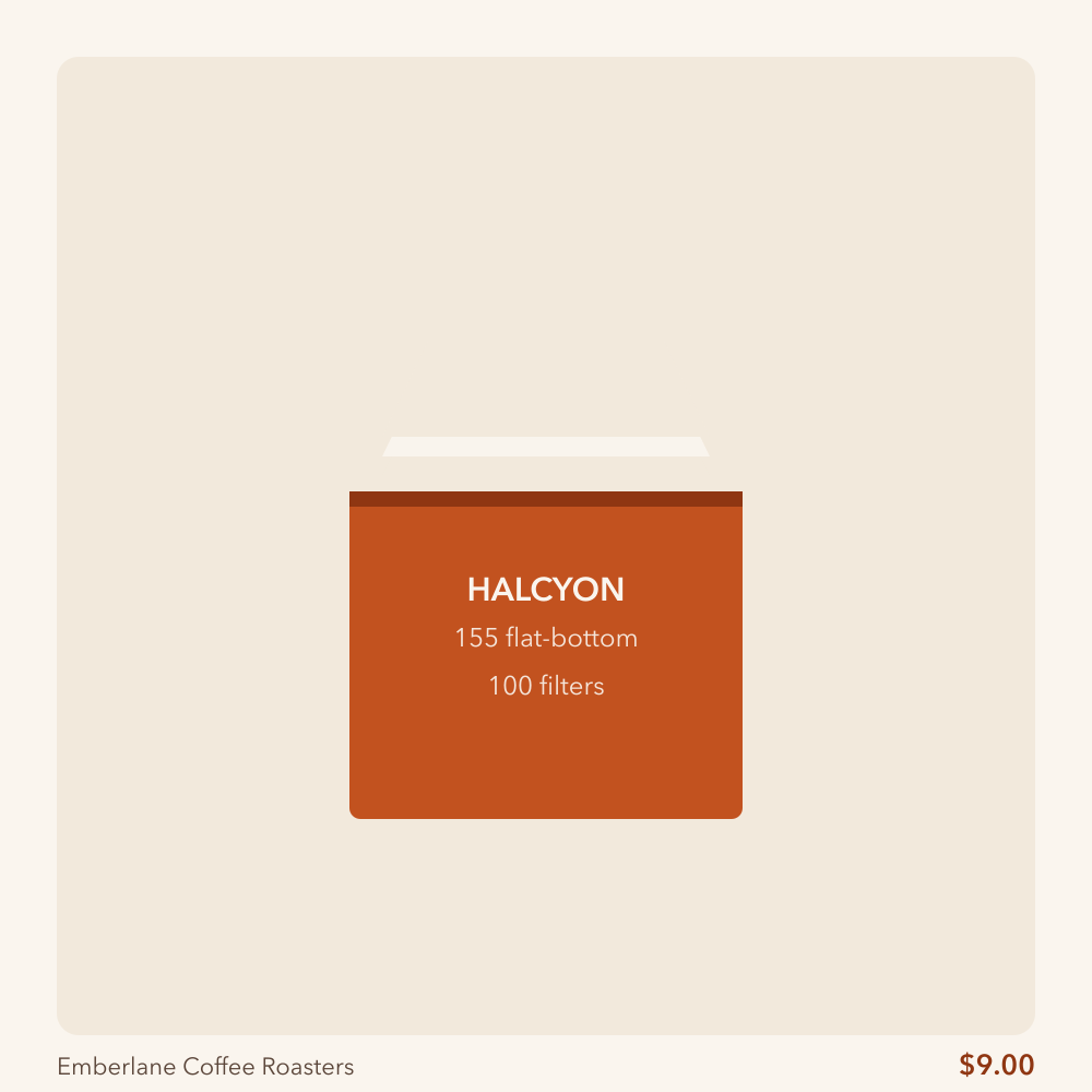 Halcyon Paper Filters (100 ct)