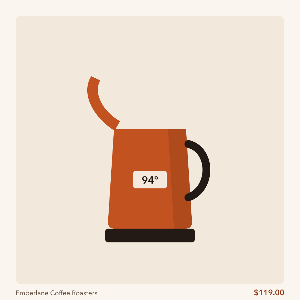 Ridgeline Gooseneck Kettle
