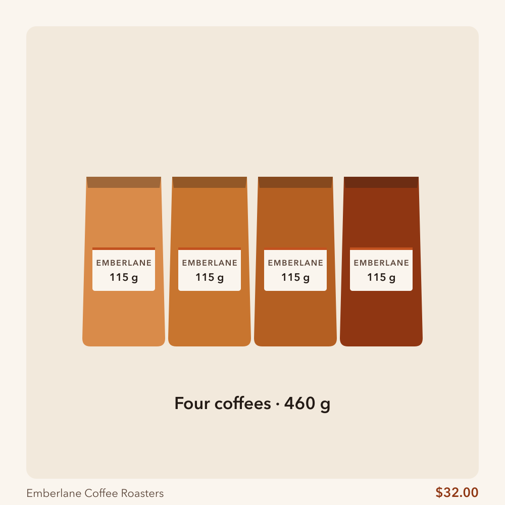 Roaster's Flight Sampler